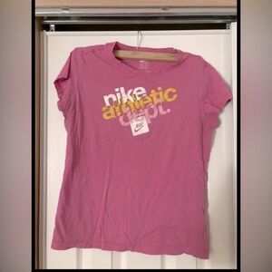 Nike Atheltic Dept. Pink Womens Shirt XL